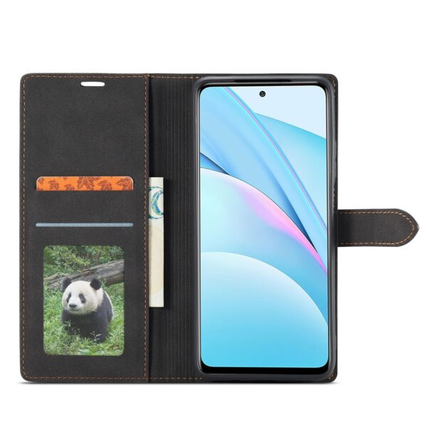 Θήκη Xiaomi Mi 10T Lite Βιβλίο Μαύρο Forwenw F1 Series Matte Strong Magnetism Horizontal Flip Case Black