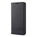 Θήκη iPhone 12 Pro Max Βιβλίο Μαύρο AZNS Magnetic Calf Texture Horizontal Flip Case Black