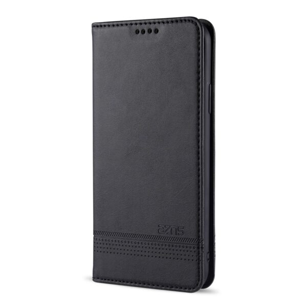 Θήκη iPhone 12 Pro Max Βιβλίο Μαύρο AZNS Magnetic Calf Texture Horizontal Flip Case Black Θήκη iPhone 12 Pro Max Βιβλίο Μαύρο AZNS Magnetic Calf Texture Horizontal Flip Case Black