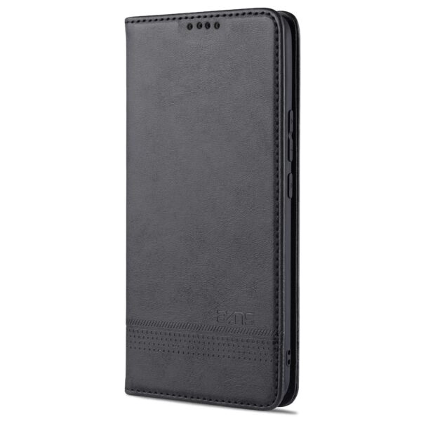 Θήκη Xiaomi Mi 10 Lite 5G Βιβλίο Μαύρο AZNS Magnetic Calf Texture Horizontal Flip Case Black