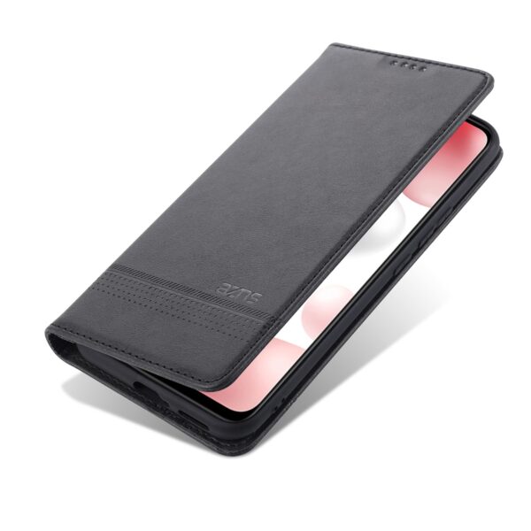 Θήκη Xiaomi Mi 10 Lite 5G Βιβλίο Μαύρο AZNS Magnetic Calf Texture Horizontal Flip Case Black