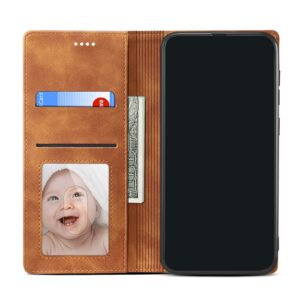 Θήκη iPhοne 7 Plus / 8 Plus Βιβλίο Καφέ GUSSIM GS-001 Business Style Horizontal Flip Skin Feel Case Bown