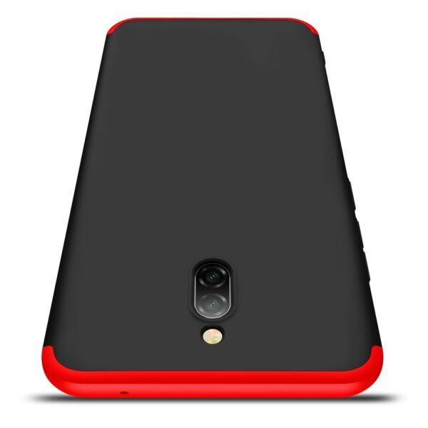 Σκληρή Θήκη Xiaomi Redmi 8A Μαύρη - Κόκκινη GKK Full Coverage Protective Hard Case Black - Red (1094698003849)