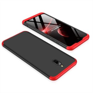 Σκληρή Θήκη Xiaomi Redmi 8A Μαύρη - Κόκκινη GKK Full Coverage Protective Hard Case Black - Red (1094698003849)