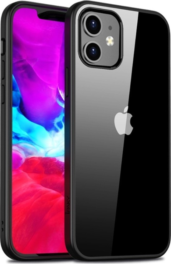 Θήκη iPhone 12 mini Μαύρη iPAKY Star King Series TPU + PC Protective Case Black