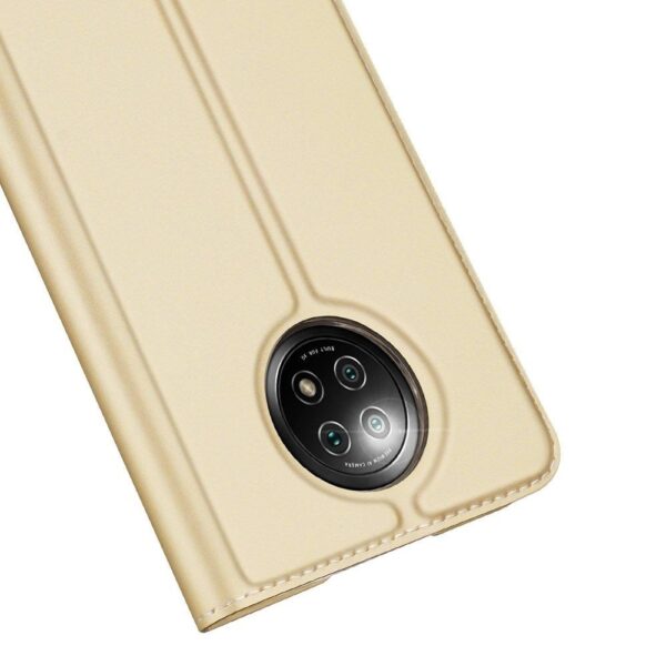 Θήκη Xiaomi Redmi Note 9T Βιβλίο Χρυσό Dux Ducis Skin Pro Book Case Gold
