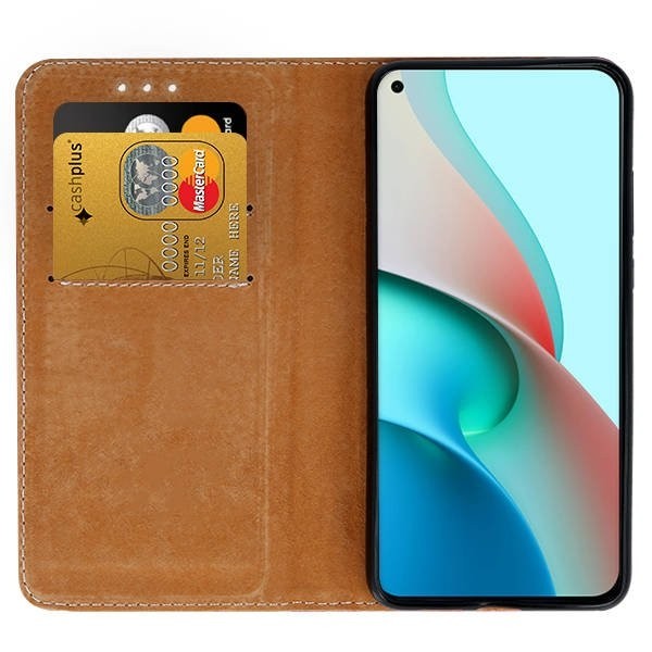 Θήκη Xiaomi Redmi Note 9T Βιβλίο Καφέ Special Leather Book Case Brown