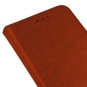 Θήκη Xiaomi Redmi Note 9T Βιβλίο Καφέ Special Leather Book Case Brown