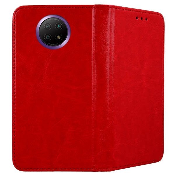 Θήκη Xiaomi Redmi Note 9T Βιβλίο Κόκκινο Special Leather Book Case Red