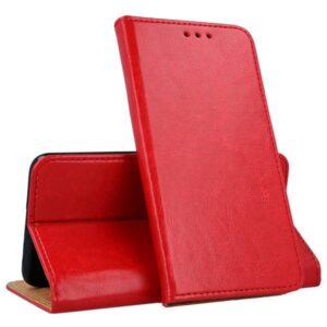 Θήκη Xiaomi Redmi Note 9T Βιβλίο Κόκκινο Special Leather Book Case Red