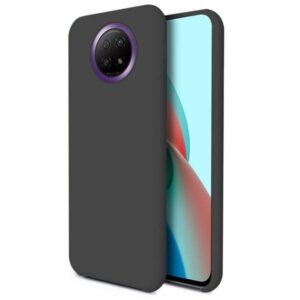 Θήκη Xiaomi Redmi Note 9T Σιλικόνης Μαύρη Vennus Real Smooth Silicone Case Black