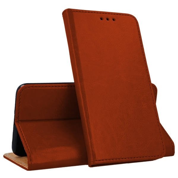 Θήκη Samsung Galaxy A42 Βιβλίο Καφέ Special Leather Book Case Brown (5900217396574)