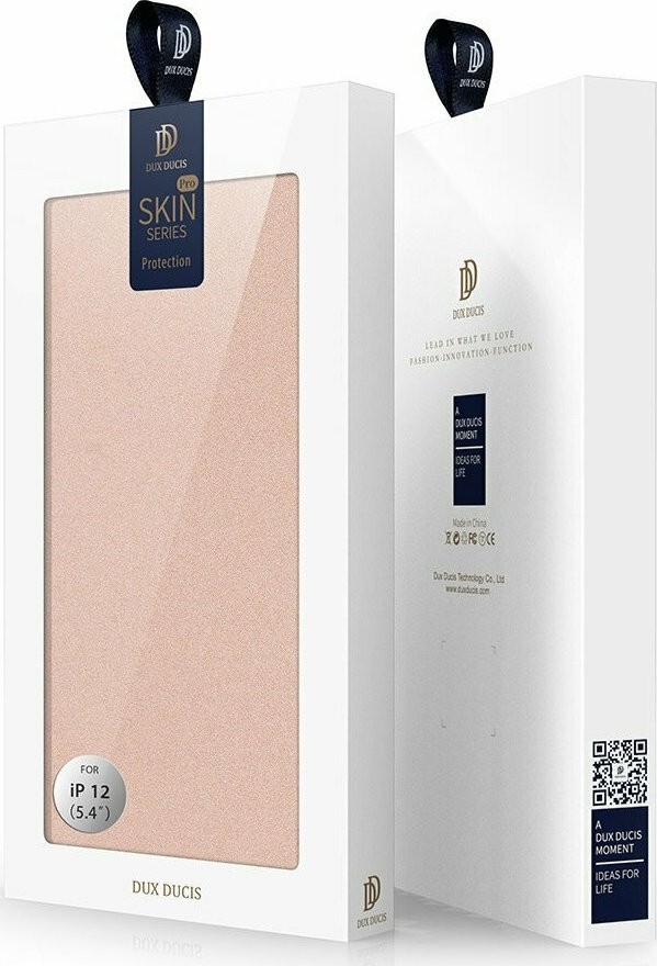 Θήκη iPhone 12 mini Βιβλίο Ροζ - Χρυσό Dux Ducis Skin Pro Book Case Rose - Gold (6934913060063)