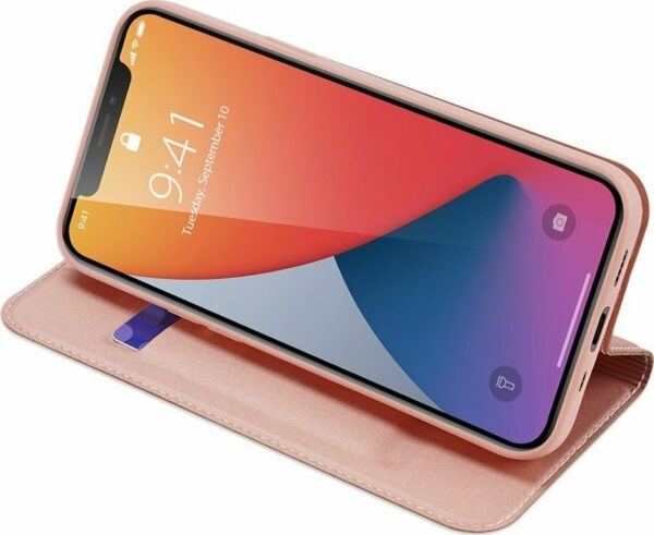 Θήκη iPhone 12 mini Βιβλίο Ροζ - Χρυσό Dux Ducis Skin Pro Book Case Rose - Gold (6934913060063)