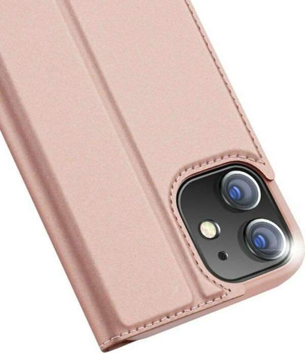 Θήκη iPhone 12 mini Βιβλίο Ροζ - Χρυσό Dux Ducis Skin Pro Book Case Rose - Gold (6934913060063)
