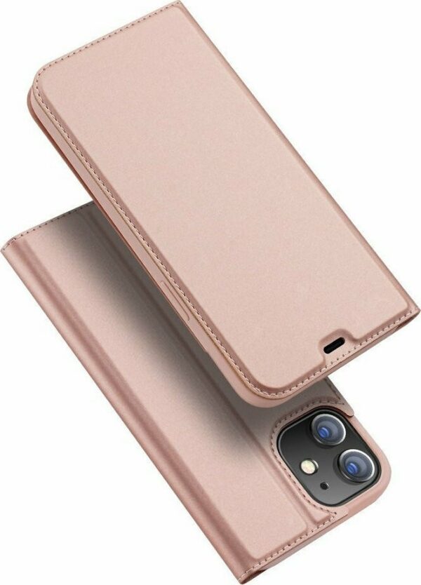Θήκη iPhone 12 mini Βιβλίο Ροζ - Χρυσό Dux Ducis Skin Pro Book Case Rose - Gold (6934913060063)