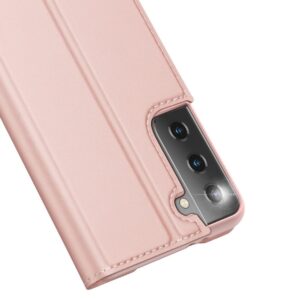 Θήκη Samsung Galaxy S21 5G Βιβλίο Ροζ - Χρυσό Dux Ducis Skin Pro Book Case Rose - Gold (6934913054468)
