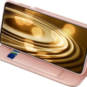 Θήκη Samsung Galaxy S21 Plus 5G Βιβλίο Ροζ - Χρυσό Dux Ducis Skin Pro Book Case Rose - Gold (6934913054505)