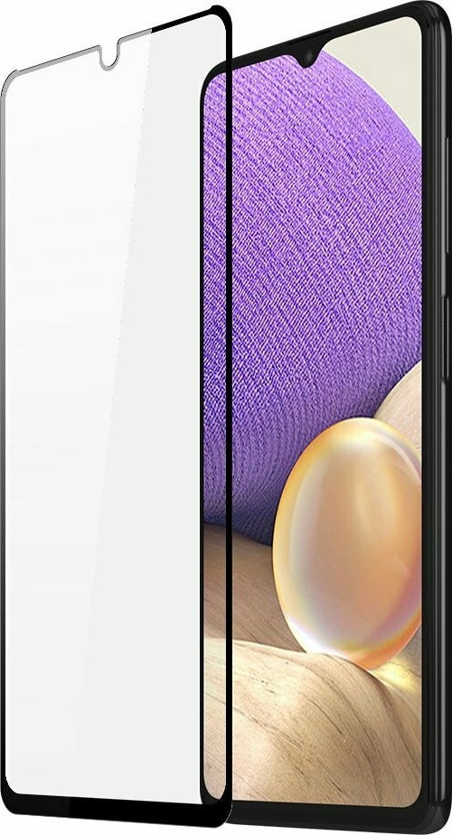 Samsung Galaxy A32 5G Προστατευτικό Τζαμάκι Μαύρο Full Glue 5D Full Screen Tempered Glass Black