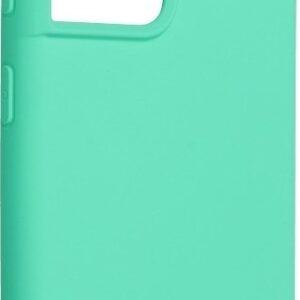 Θήκη Samsung Galaxy S21 Ultra 5G Σιλικόνης Τιρκουάζ Vennus Real Smooth Silicone Case Turquoise