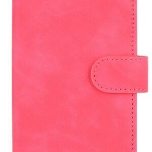 Tel1 TCL 20Y / Alcatel 1S 2021 Solid Color Skin Feel Magnetic Θήκη Βιβλίο - Fuchsia