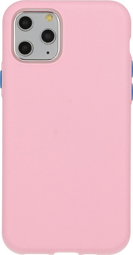 Θήκη Samsung Galaxy S21 Ultra 5G Σιλικόνης Απαλό Ροζ Solid Silicone Case Light Pink