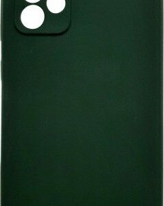 Θήκη Samsung Galaxy A32 5G Σιλικόνης Σκούρο Πράσινη Vennus Real Smooth Silicone Case Dark Green