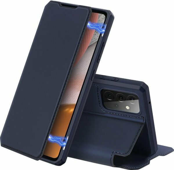 Samsung Galaxy A72 4G / A72 5G Θήκη Βιβλίο Μπλε Dux Ducis Skin X Series Book Case Blue