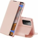 Samsung Galaxy A72 4G / A72 5G Θήκη Βιβλίο Ροζ - Χρυσό Dux Ducis Skin X Series Book Case Rose - Gold