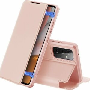 Samsung Galaxy A72 4G / A72 5G Θήκη Βιβλίο Ροζ - Χρυσό Dux Ducis Skin X Series Book Case Rose - Gold