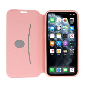 Θήκη iPhone 12 Pro Max Βιβλίο Απαλό Ροζ Vennus Wallet Lite Light Pink