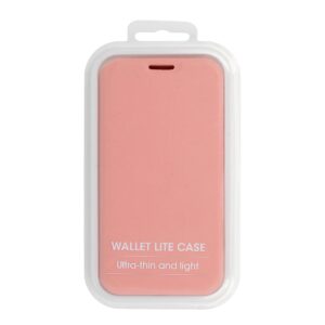 Θήκη iPhone 12 Pro Max Βιβλίο Απαλό Ροζ Vennus Wallet Lite Light Pink