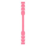 Ρυθμιζόμενη Επέκταση Μάσκας Σε Ροζ Χρώμα Adjustable Face Mask Ear Band Rope Extension Buckle Length: 14.5cm Pink