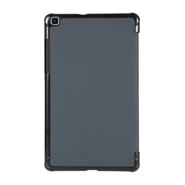 Θήκη Samsung Galaxy Tab A 8.0'' 2019 Μαύρη 3-folding Skin Texture Horizontal Flip TPU + PU Case with Holder Black