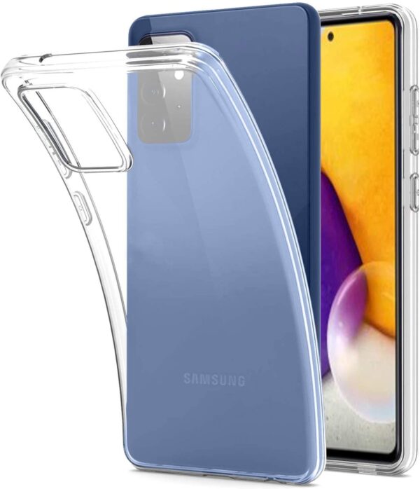 Samsung Galaxy A72 4G / A72 5G Θήκη Σιλικόνης Διάφανη TPU Silicone Case 0.75mm Transparent