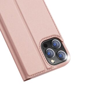 Θήκη iPhone 12 / 12 Pro Βιβλίο Ροζ - Χρυσό Dux Ducis Skin Pro Book Case Rose - Gold