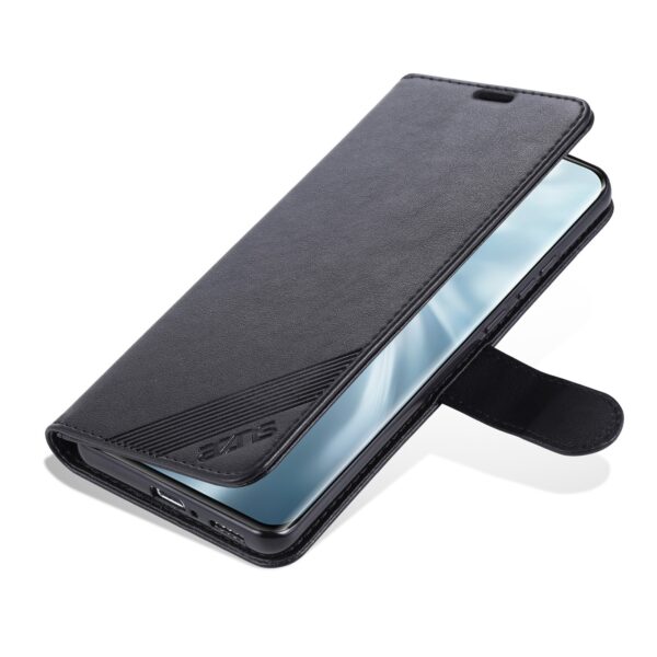 Θήκη Xiaomi Mi 11 Βιβλίο Μαύρο AZNS Sheepskin Texture Horizontal Flip Case Black