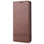 Θήκη Xiaomi Mi 11 Βιβλίο Καφέ AZNS Magnetic Calf Texture Horizontal Flip Case Brown