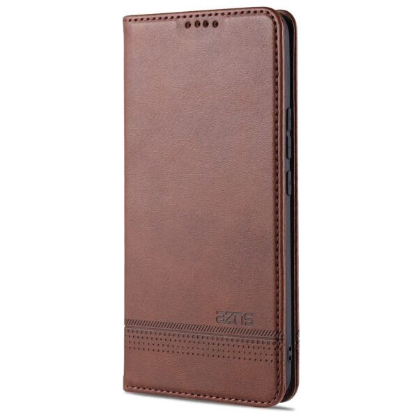 Θήκη Xiaomi Mi 11 Βιβλίο Καφέ AZNS Magnetic Calf Texture Horizontal Flip Case Brown