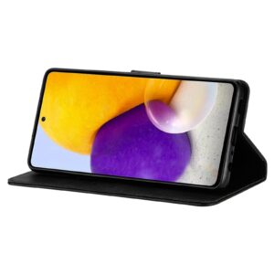 Θήκη Samsung Galaxy A72 4G / A72 5G Βιβλίο Μαύρο GUSSIM Business Style Horizontal Flip Case Black