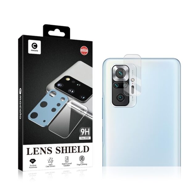 Xiaomi Redmi Note 10 4G / Note 10S / Poco M5s 2PCS Mocolo 0.15mm 9H 2.5D Round Edge Rear Camera Lens Tempered Τζάμι Προστασίας Π