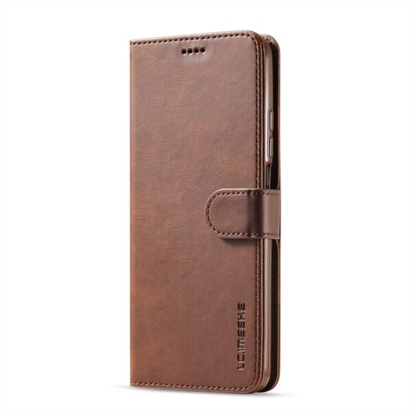 Θήκη Xiaomi Redmi Note 10 4G / Note 10S / Poco M5s Βιβλίο Καφέ LC.IMEEKE Calf Texture Horizontal Flip Case Brown Θήκη Xiaomi Redmi Note 10 4G / Note 10S / Poco M5s Βιβλίο Καφέ LC.IMEEKE Calf Texture Horizontal Flip Case Brown