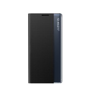 Θήκη Xiaomi Redmi Note 9T Βιβλίο Μαύρο Side Display Magnetic Horizontal Flip Plain Texture Cloth + PC Case Black