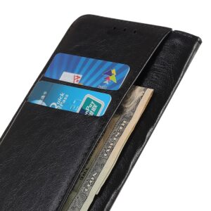 Θήκη Xiaomi Poco F3 / Mi 11i Βιβλίο Μαύρο Magnetic Crazy Horse Texture Horizontal Flip Case Black