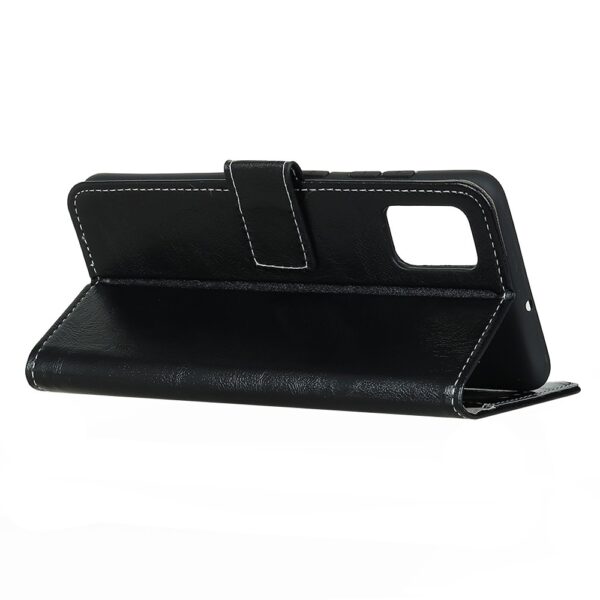 Θήκη Xiaomi Poco F3 / Mi 11i Βιβλίο Μαύρο Retro Crazy Horse Texture Horizontal Flip Case Black