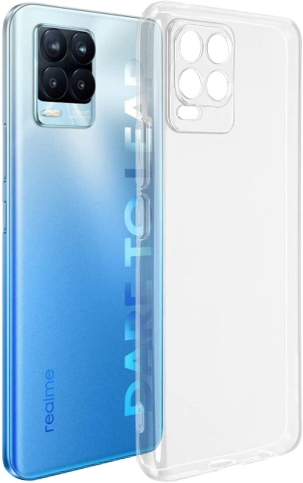 Θήκη Realme 8 4G / 8 Pro Σιλικόνης Διάφανη TPU Silicone Case 0.75mm Transparent