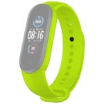 Λουράκι Xiaomi Mi Band 5 / 6 Πράσινο Solid-Color Silicone Strap Length: 24.5cm Green