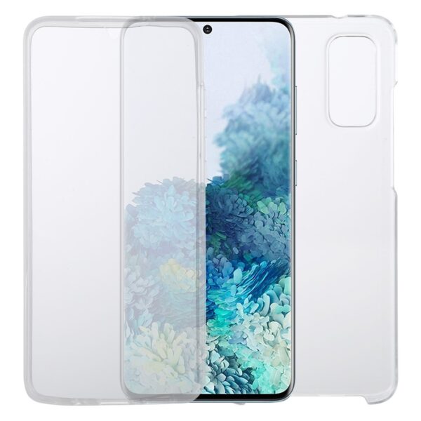 Θήκη Samsung Galaxy S20 Διάφανη 360 Full Cover PC+TPU Ultra-Thin Double-Sided All-Inclusive Transparent Case Θήκη Samsung Galaxy S20 Διάφανη 360 Full Cover PC+TPU Ultra-Thin Double-Sided All-Inclusive Transparent Case