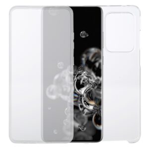 Θήκη Samsung Galaxy S20 Ultra Διάφανη 360 Full Cover PC+TPU Ultra-Thin Double-Sided All-Inclusive Transparent Case