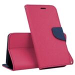 Tel1 Samsung Galaxy A22 4G / M32 4G Fancy Book Θήκη Βιβλίο - Fuchsia Navy